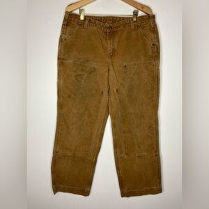 Vintage Distressed Women’s Double Knee Carhartts